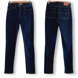 LEVI'S 721 \ High Rise Skinny Medium Blue Wash Sz 28